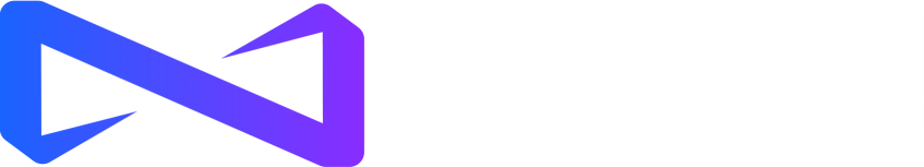 NearX logo: a modern design featuring an infinity symbol integrated with the letter X. The logo has a gradient color scheme transitioning from blue to purple, symbolizing innovation, technology, and limitless opportunities. The sleek and minimalist font in white complements the vibrant gradient, creating a futuristic and professional look for the educational platform.